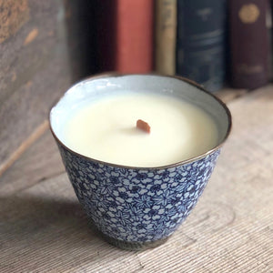 Aromatherapy Teacup Candle "Maple Blossom"