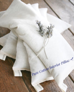 Luxury Organic Lavender & Linseed Eye Pillow "Winter"