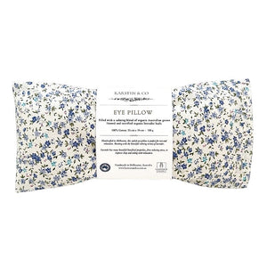 Luxury lavender eye pillow – soft cotton – Organic Lavender & Linseed – Aromatherapy Eye Pillow - Australia