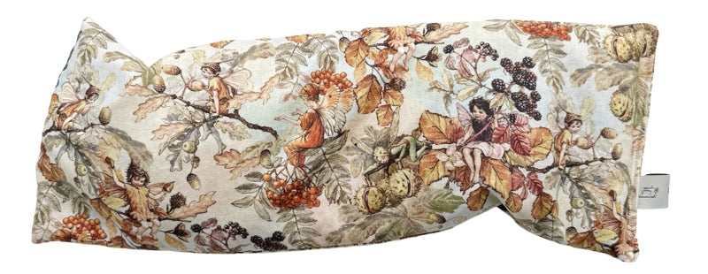 Organic Lavender & Lupin Heat Pack/Pillow "Autumn Forest Fairies"